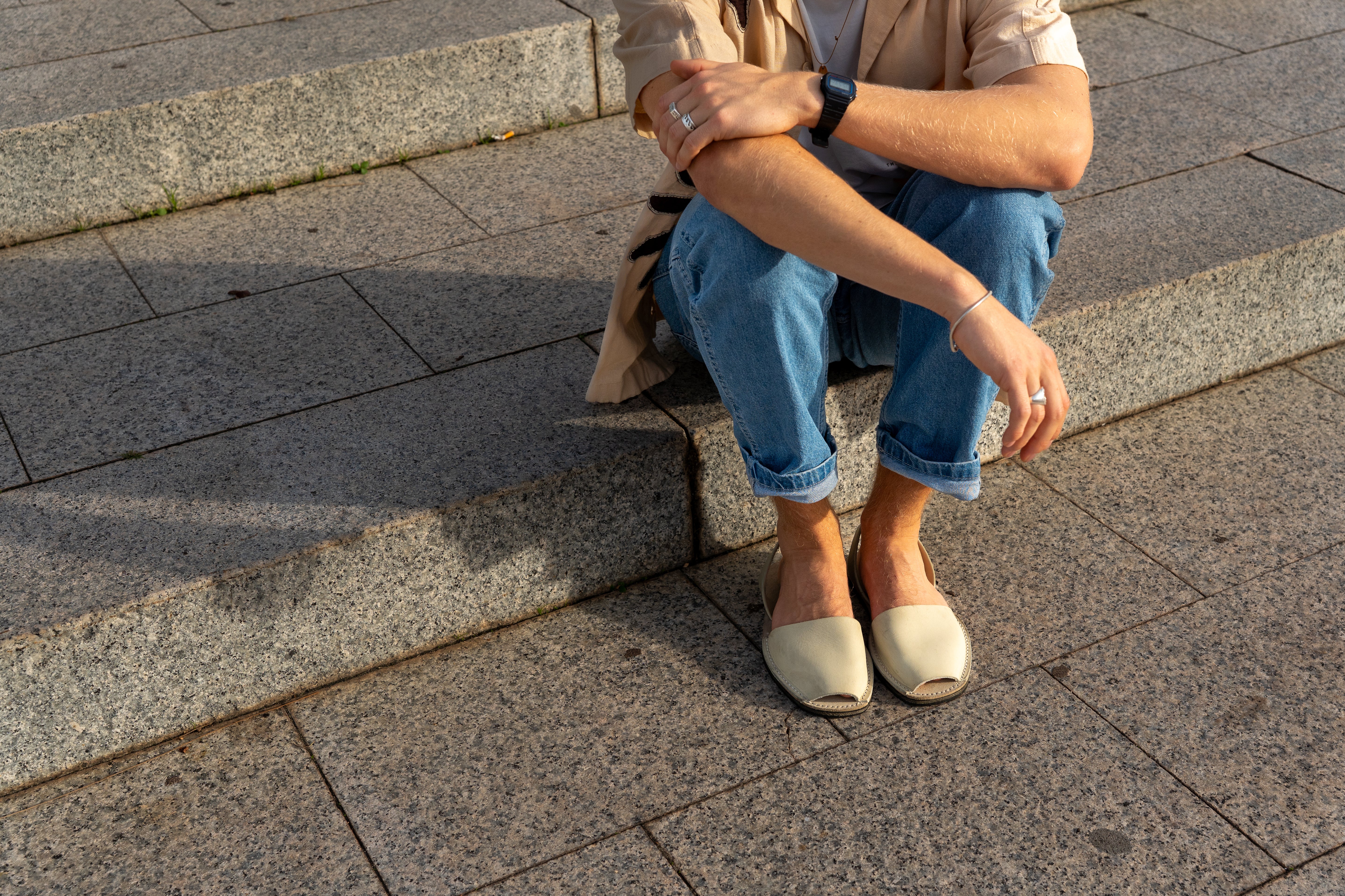 Rustic leather for Man